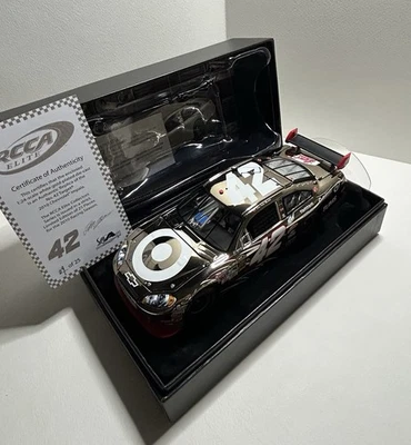 RARO! Como Nuevo Juan Pablo Montoya 2010 Elite Oro Blanco 09 De 25! OBJETIVO Foto 1 de 4