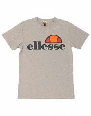 ELLESSE Mens Graphic T-Shirt Top XS Grey Cotton CA06 - Image 1 of 4