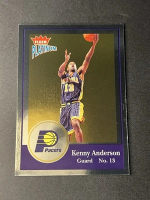 2003-04 Fleer Platinum Platinum /100 Kenny Anderson #51 Pacers - Image 1 of 2