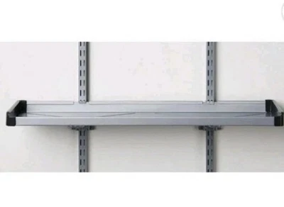 Rubbermaid FastTrack Garage 31.5 in. W x 9.5 in. D Large Metal Shelf 1938438 NEW - Image 1 of 3