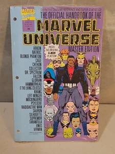 Manual Oficial del Universo Marvel Edición Maestra #23 Casi Nuevo 1992 Sello de Fábrica - Imagen 1 de 2