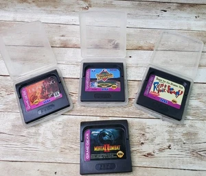 Sega Game Gear Video Game Lot Of 4 / Great Working CONDITION  - Picture 1 of 6