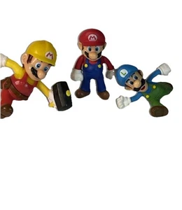 Nintendo World Of Mario 3 Stück Burger King 2020 Action Figuren Mario & Luigi - Bild 1 von 11