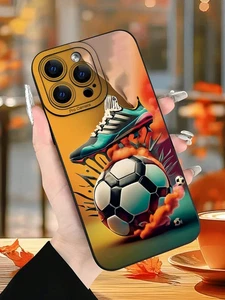 Handyhülle Fußball Motiv Anti Fall TPU für iPhone Galaxy - Bild 1 von 3