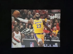 LEBRON JAMES #23 LA Lakers 11x14 Foto HAND SIGNED HANDSIGNIERT mit COA - Bild 1 von 6