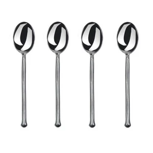 Gourmet Settings Exotique Platinum 18/10 Stainless Teaspoon (Set of Four) - Picture 1 of 5