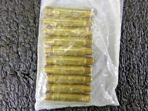 (10) BRASS PIPE NIPPLE 1/8" X 2" LONG (DC) - Picture 1 of 5
