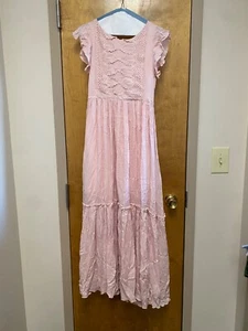 Girls Mia Joy Pink Sleeveless / Long Dress / Pink / Size 14 - Picture 1 of 4