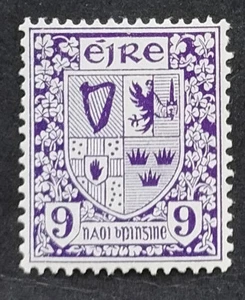 Ireland | SG.80 | Hib.D10 | 1922-23 | 9d | First Definitive | MH | D10.1 - Picture 1 of 1