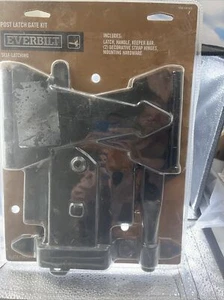 Everbilt Black Finish Post Latch Kit NEW! - Picture 1 of 4