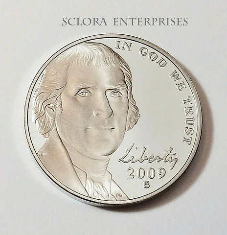 2009 S JEFFERSON *PROOF* NICKEL  **FREE SHIPPING** Cover