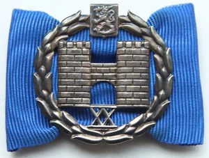 Medalla de Plata Finlandia Vintage 20 Años Servicio Municipal - Imagen 1 de 4