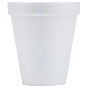 Dart - Drink Foam Cups, 6oz, White, 25/Bag, 40 Bags/Carton 6J6, 1000 Count - Picture 1 of 1