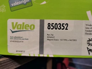 Front Passenger Window Regulator With Motor For Renault Scenic (96-03) Valeo - Picture 1 of 3
