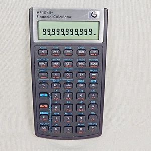 Hewlett Packard HP 10bII+ Plus Financial Calculator - Picture 1 of 9