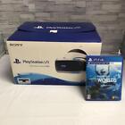 SONY PlayStationVR PSVR CUHJ-16003 with camera and 1game Tested Working Japan