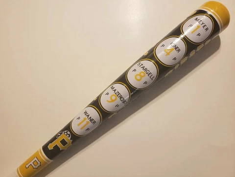 Pittsburgh Pirates Retired # 32"/23z One Of Kind Custom Collectible Baseball Bat Cover