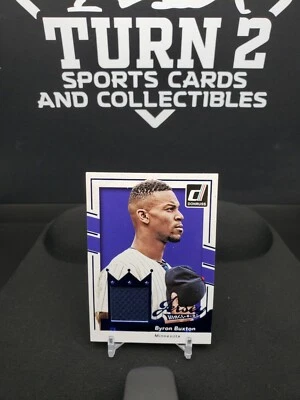 2016 Donruss Byron Buxton Jersey Kings Patch #JK-BB Minnesota Twins - Image 1 of 2