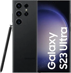 Samsung Galaxy S23 Ultra 256GB 512GB 1TB Black Unlocked Excellent Condition - Picture 1 of 3
