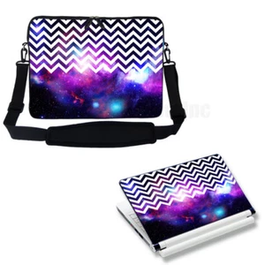 Neoprene Laptop Bag w Shoulder Strap & Matching Skin Fit up to 13.3" 3120 - Picture 1 of 4