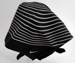 Nike DRI-FIT Bandana Adult 360 Black/Black/Silver - Picture 1 of 4