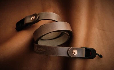 C.K Mike handcrafted Peak Design Anchor  Horween Leather Camera Strap - Image 1 of 4