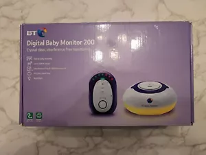BT digital baby monitor 200 - Excellent Condition and  Work Fines - Picture 1 of 6