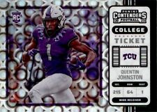 2023 Panini Chronicles Draft Picks Contenders College Ticket Quentin Johnston