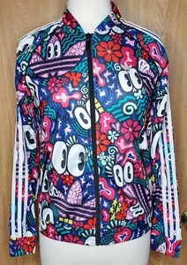Adidas x Hattie Stewart SST Track Top Jacket Eyes Women DV2659 Small - Picture 1 of 3