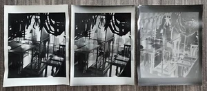 Lot of 3 Group Giraffe Solarization 8x10 Photo Prints ART Lindy Sutton Estate - Picture 1 of 1