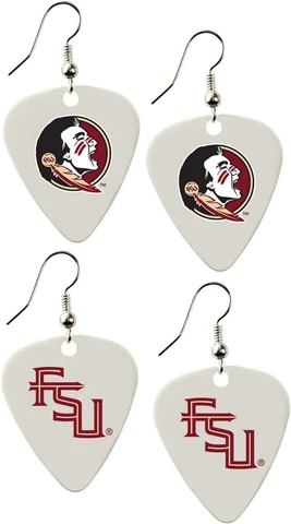 College Guitar CGPW2-FLST Game Day Pick Wear Home and Away Ear Ring Pack Cover