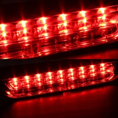 FIT 2011-2016 SCION TC BLACK HOUSING SMOKE LENS 3RD THIRD LED REAR BRAKE LIGHT Foto 1 de 4