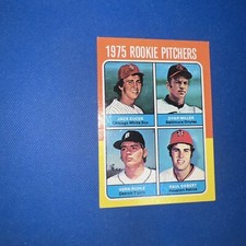 1975 Topps Baseball / #614 Kucek, Miller, Ruhle & Siebert / Rookies RC 🔥1015