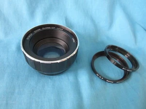 BOWER Zoom Close-up Lens + 2 Step Rings 52mm/46mm to fit its Series VII Threads - Picture 1 of 12