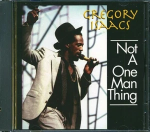 GREGORY ISAACS Not A One Man Thing CD *SEALED* - Foto 1 di 2
