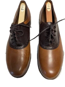 Eastland Saddleback Herren zweifarbig braun Leder Oxford Schuhe Größe 11,5D Style 7 - Bild 1 von 11