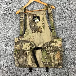 Vintage Liberty Turkey Vest Mens Extra Large Camo Hunting USA Made 90s Mens XL - Picture 1 of 12