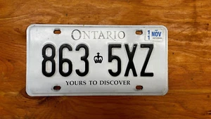 1995-2011 Generation Ontario Commercial License Plate Licence expired Nov 11 - Foto 1 di 2