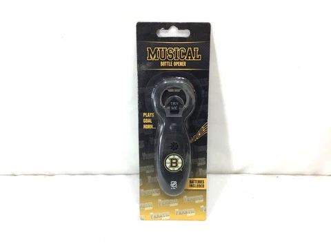 NHL Boston Bruins Bottle Opener Musical Sound Goal Horn Cheering FREESHIP Cover
