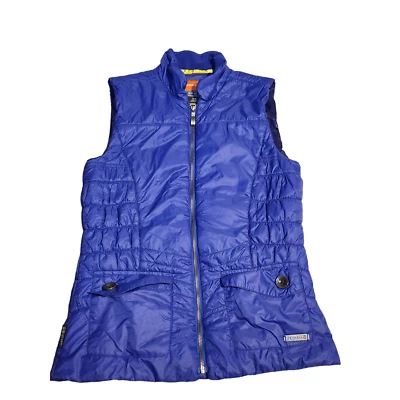 Merrell Opti-Warm Womens Puffer Vest Blue Quilted Sleeveless Jacket Medium - Image 1 of 4