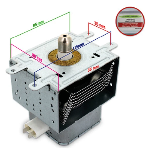 Magnetron microonde Samsung Universale OM75S(21) GD07577272 - Immagine 1 di 1