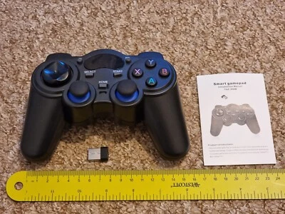 WIRELESS CONTROLLER GAMEPAD BRAND NEW! Android TV Box PC PS3 Game Pad USB RF AA - Image 1 of 4