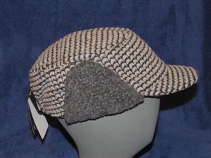NWT D&Y Elastafit Trapper Newsboy Hat Cap OS Ear Flaps ATP4222 David & Young - Picture 1 of 6