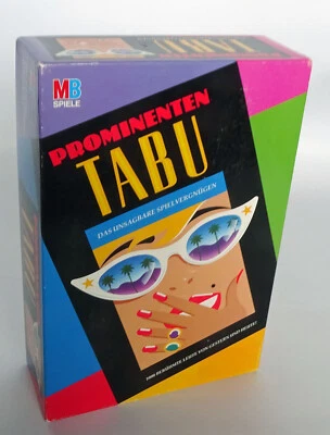 MB Spiele 14006100 - Prominenten Tabu für 4 oder mehr Spieler 12+ Gebraucht - Bild 1 von 3