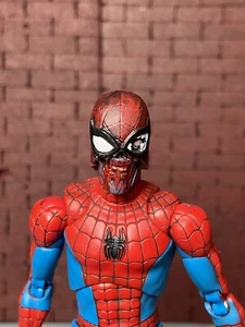 Zombie Spiderman bemalter Kopf Skulptur passend für 6" ML Mafex CT Actionfigur V2 - Bild 1 von 1
