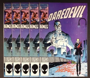 5 LOT DAREDEVIL VOL 1 #239 Rotgut (First appearance) (1987) VF-NM - Picture 1 of 1