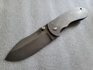 Burchtree Bladeworks Custom One-Off, Burch's Old School Beater EDC Knife, CPM154 - Picture 1 of 10