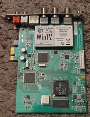 Hauppauge WinTV WinTV-HVR-1800 NTSC TV Tuner Card 78521 LF - Image 1 of 4