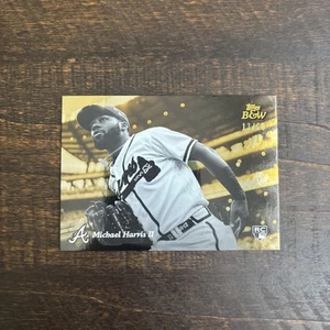 2023 Topps Black & White #GH9 Michael Harris Golden Hour Rookie SSP /50 Braves - Picture 1 of 3