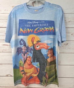 Walt Disney The Emperors New Groove T Shirt Size Medium VHS Cover Art Izma NWT - Picture 1 of 13